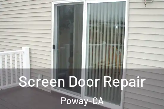  Screen Door Repair Poway-CA